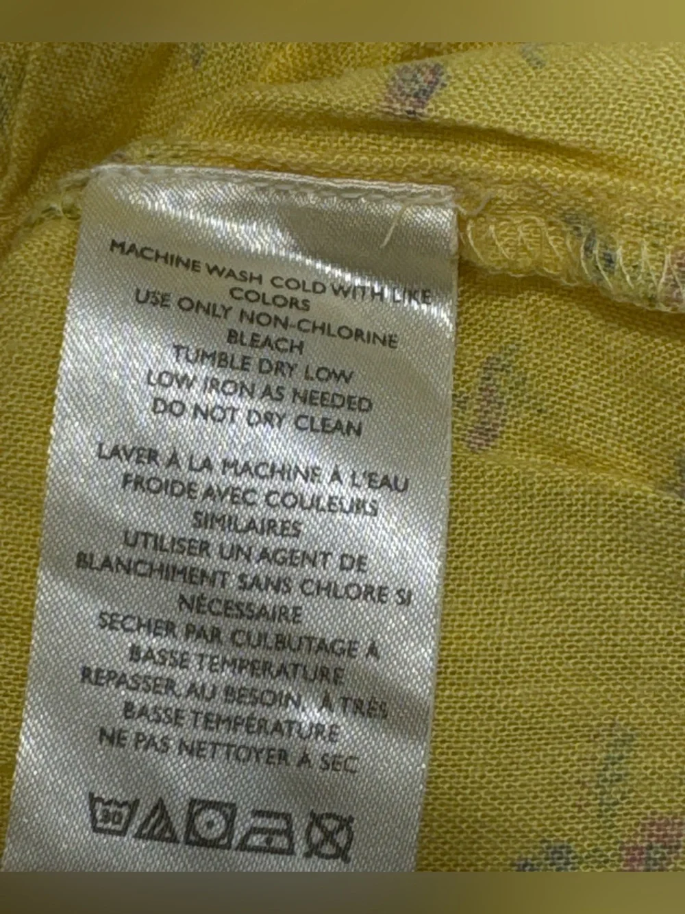 Free People Nova Tiered Maxi Skirt Lemon Combo Size S ~ NWOT - Picture 12 of 15